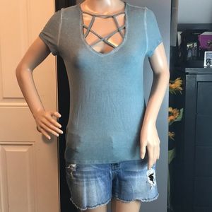 American Eagle, soft, Short sleeve small
